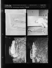 Car wreck; Western Auto ad (4 Negatives) August - December 1956, undated [Sleeve 20, Folder h, Box 11]